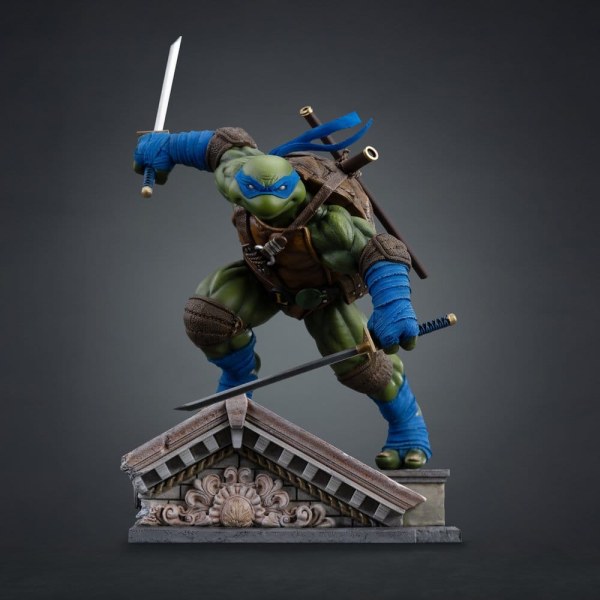 Tortues Ninja statuette 1/10 Art Scale Leonardo Unleashed 22 cm