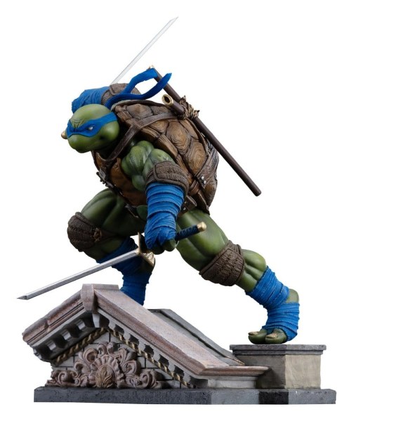 Tortues Ninja statuette 1/10 Art Scale Leonardo Unleashed 22 cm