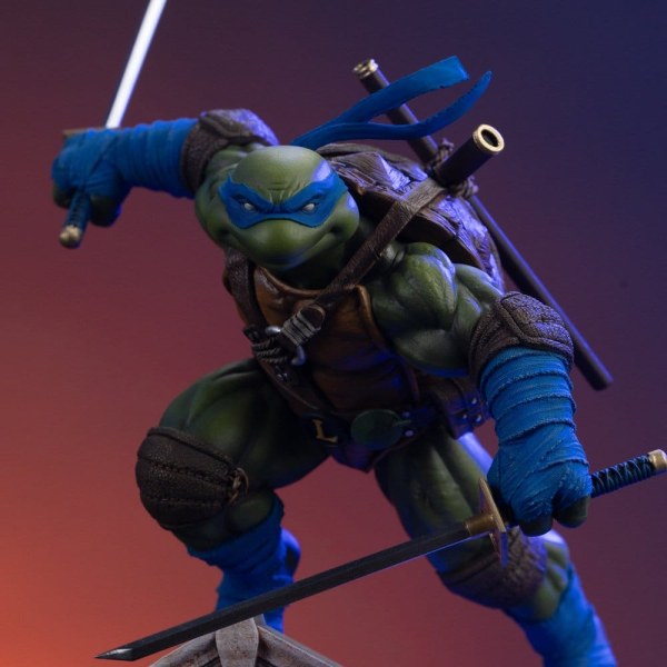 Tortues Ninja statuette 1/10 Art Scale Leonardo Unleashed 22 cm