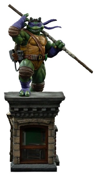 Tortues Ninja statuette 1/10 Art Scale Donatello Unleashed 32 cm