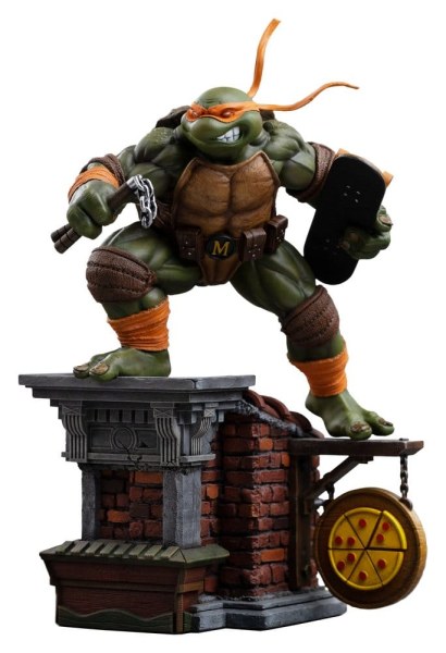 Teenage Mutant Ninja Turtles Statue 1/10 Art Scale Michelangelo Unleashed 24 cm