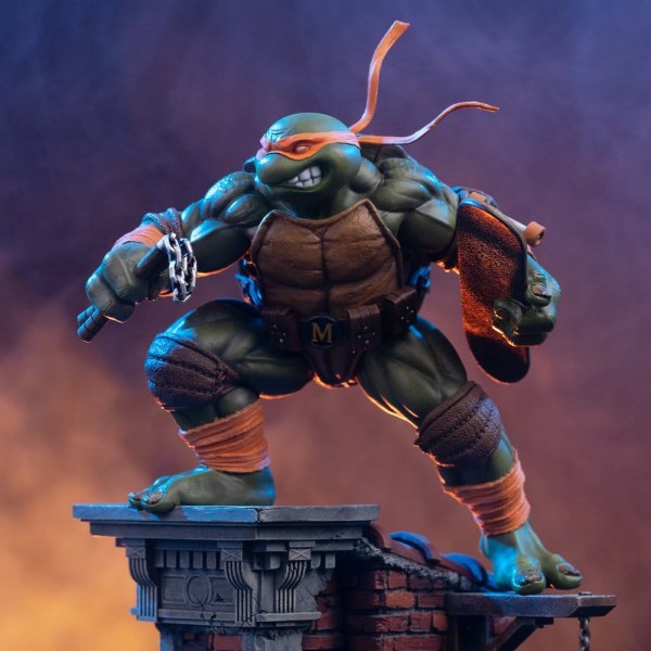 Teenage Mutant Ninja Turtles Statue 1/10 Art Scale Michelangelo Unleashed 24 cm
