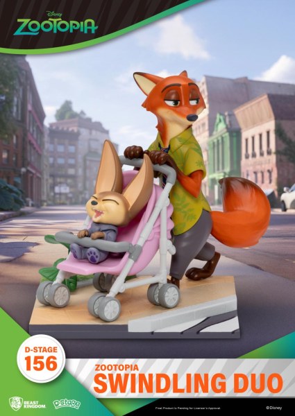 ZOOTOPIA 2 - Betrüger-Duo - Diorama D-Stage 12.2cm