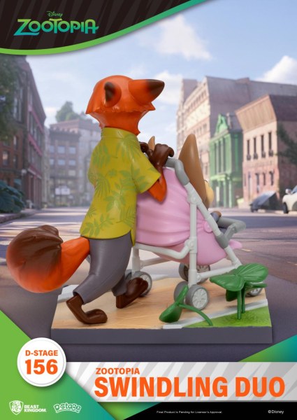ZOOTOPIA 2 - Betrüger-Duo - Diorama D-Stage 12.2cm