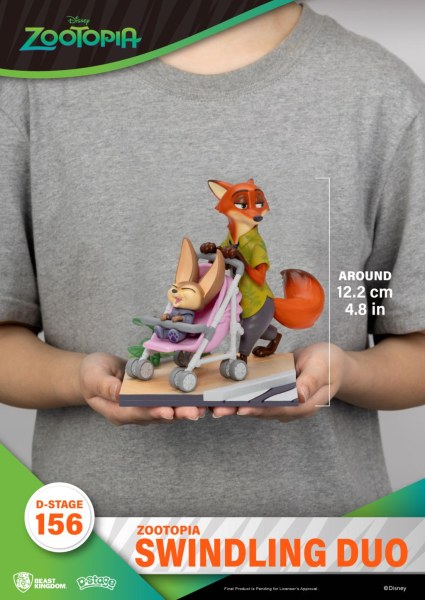 ZOOTOPIA 2 - Betrüger-Duo - Diorama D-Stage 12.2cm