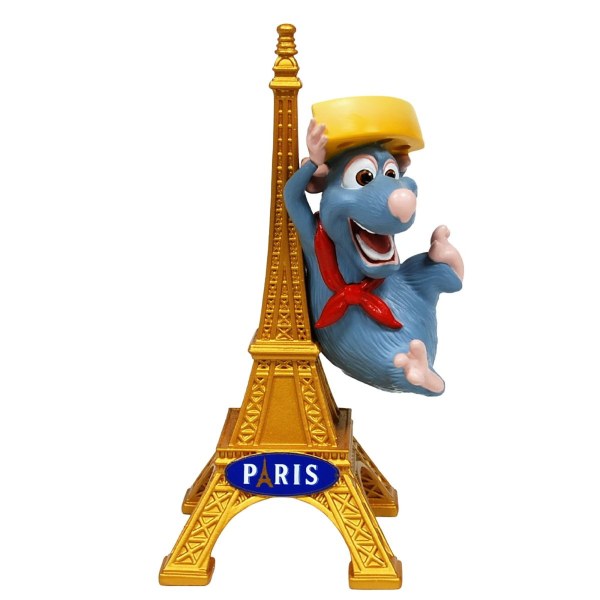 REMY HARZFIGUR AUF EIFFELTURM - DISNEY RATATOUILLE