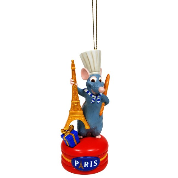 REMY HARZAUFHÄNGUNG MIT BAGUETTE AUF MAKARON - DISNEY RATATOUILLE