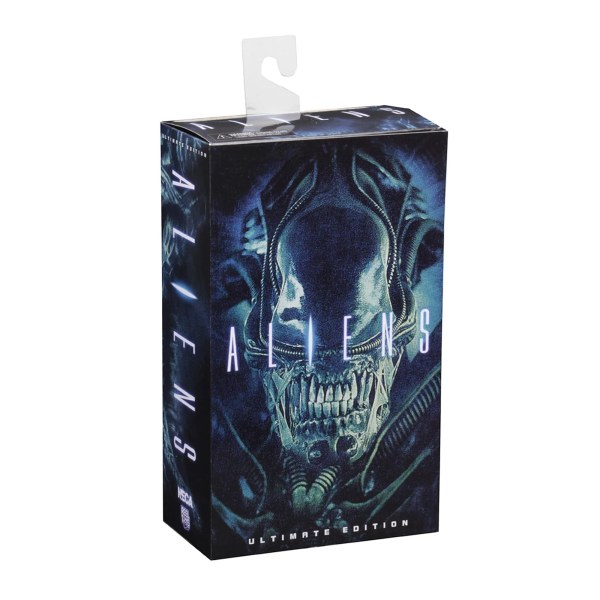 ALIEN - 7" ACTIONFIGUR - ULTIMATE ALIENS WARRIOR 1986 (BLAU)