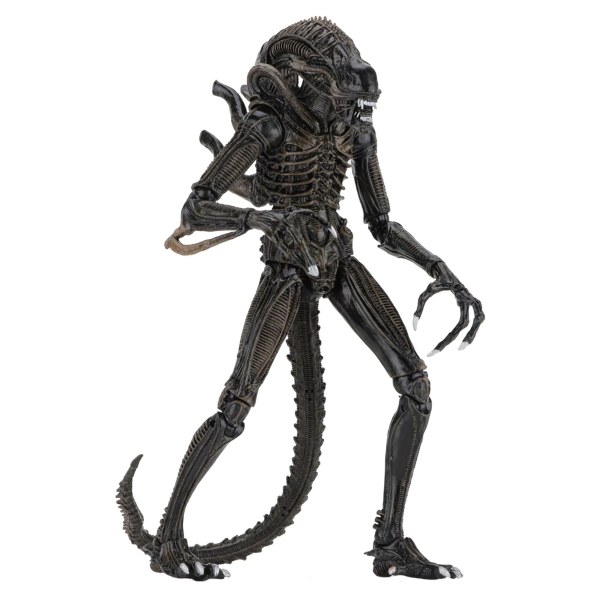 ALIEN - 7" ACTIONFIGUR - ULTIMATE ALIENS WARRIOR 1986 (BRAUN)