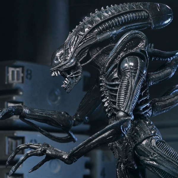 ALIENS - 7" SCALE ACTIONFIGUR - 40. JAHRESTAG ULTIMATE WARRIOR XENOMORPH (SCHWARZ)