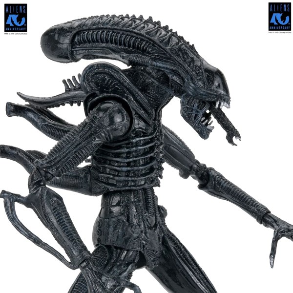 ALIENS - 7" SCALE ACTIONFIGUR - 40. JAHRESTAG ULTIMATE WARRIOR XENOMORPH (SCHWARZ)