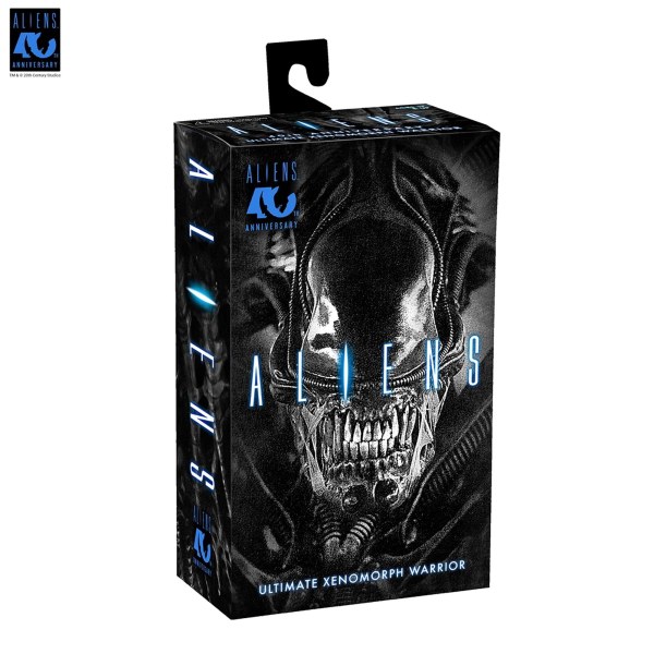 ALIENS - 7" SCALE ACTIONFIGUR - 40. JAHRESTAG ULTIMATE WARRIOR XENOMORPH (SCHWARZ)