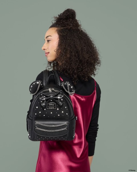 Minnie Mouse Nieten & Ketten Mini-Rucksack - Disney Loungefly