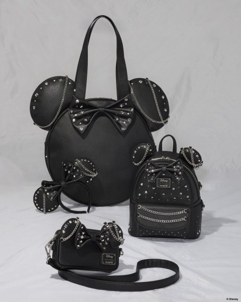 Minnie Mouse Studs & Chains Tote Bag - Disney Loungefly