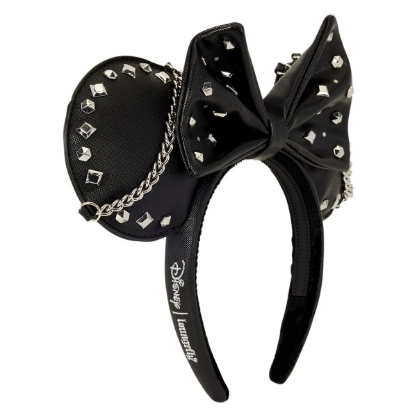 Minnie Mouse Nieten- und Ketten-Ohr-Stirnband - Disney Loungefly