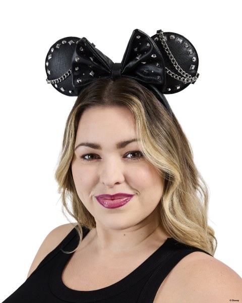 Minnie Mouse Nieten- und Ketten-Ohr-Stirnband - Disney Loungefly