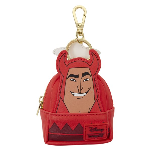 Devil & Angel Kronk Reversibler Mini Rucksack Schlüsselanhänger Charm - Disney Loungefly Kuzco Kaiser's Neue Groove