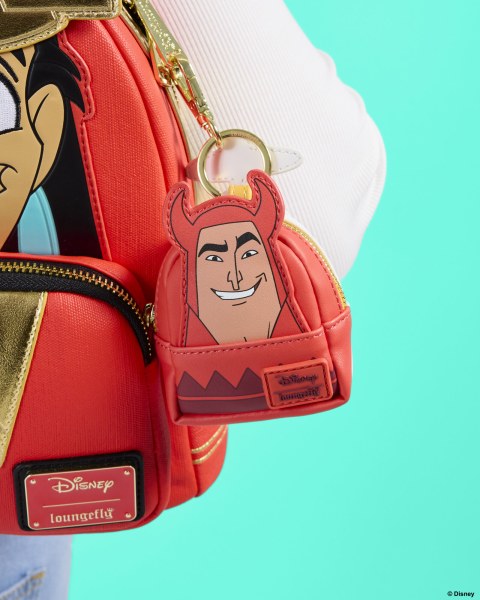 Devil & Angel Kronk Reversibler Mini Rucksack Schlüsselanhänger Charm - Disney Loungefly Kuzco Kaiser's Neue Groove
