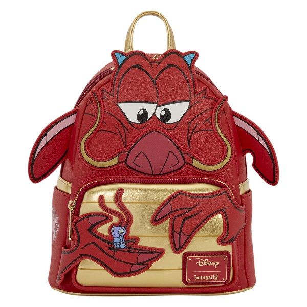 Mushu Glitter Cosplay Mini Rucksack - Disney Loungefly Mulan