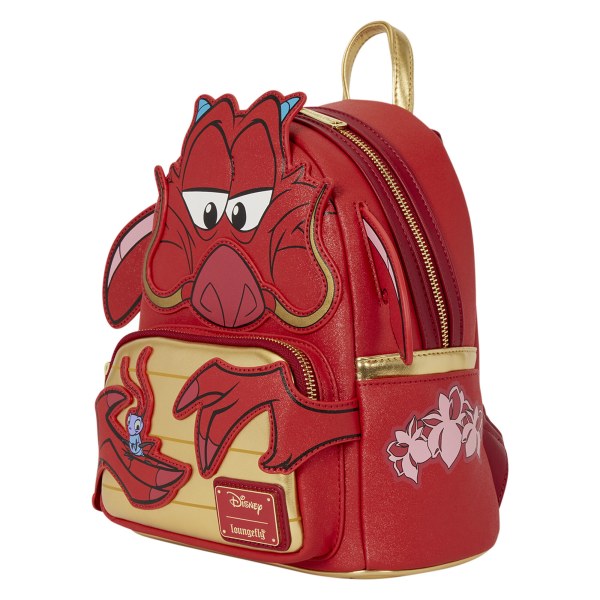 Mushu Glitter Cosplay Mini Rucksack - Disney Loungefly Mulan