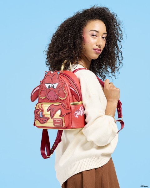 Mushu Glitter Cosplay Mini Rucksack - Disney Loungefly Mulan
