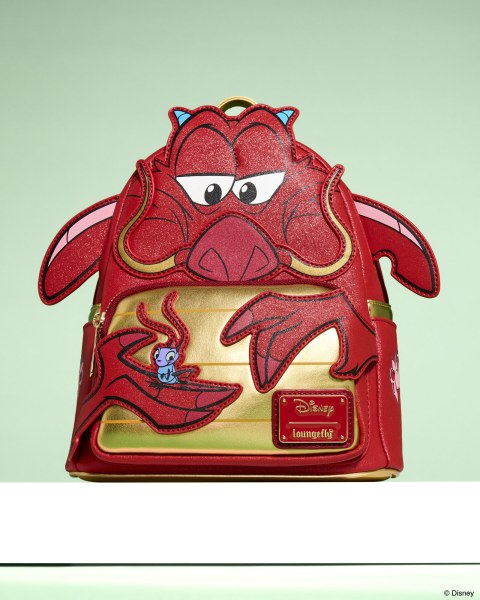 Mushu Glitter Cosplay Mini Rucksack - Disney Loungefly Mulan