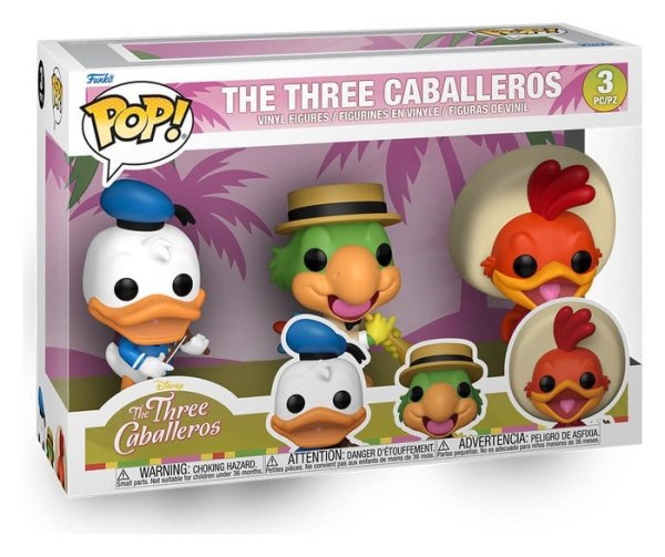FUNKO POP! 3er Pack Figuren Die drei Kaballeros - Disney