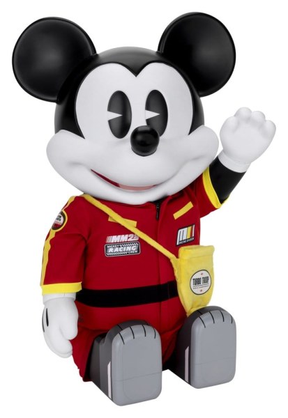 Vinyl Spardose SYAKING-BANG!! Funktionale Figur Rennwagen Mickey 48 cm - Disney Mickey and Friends