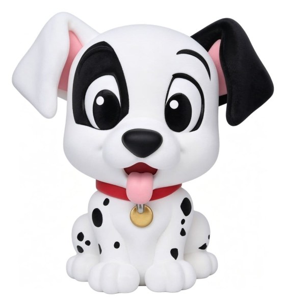 Patch Spardose mit Flockdruck - Disney 101 Dalmatiner
