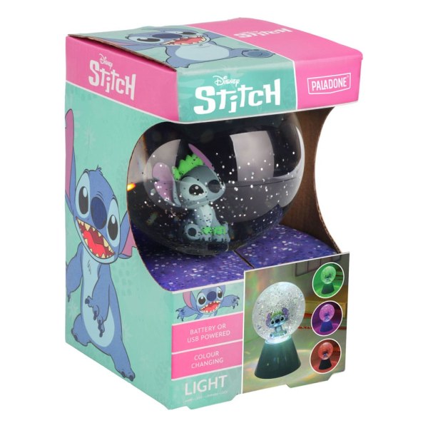 LED-Lampe Stitch Glitterball 17 cm - Disney Lilo & Stitch
