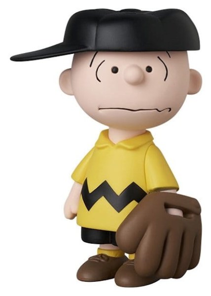 PVC UDF Figur Chicago White Sox Charlie Brown 9 cm - MLB × Peanuts