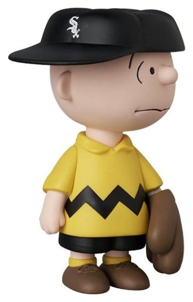 PVC UDF Figur Chicago White Sox Charlie Brown 9 cm - MLB × Peanuts