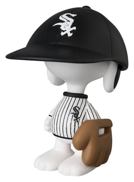 PVC UDF Figur Snoopy Chicago White Sox 7 cm - MLB × Peanuts