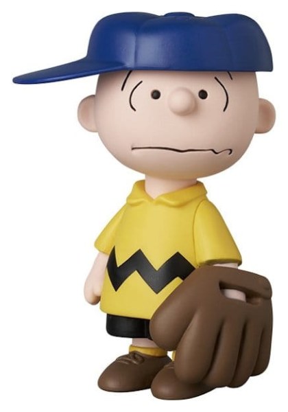 PVC UDF Figur Charlie Brown New York Mets 9 cm - MLB × Peanuts