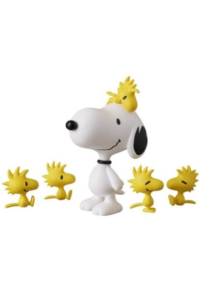 mini Figur Medicom UDF Serie 19 Glück ist wenn man alle seine Freunde hat 8 cm - Peanuts