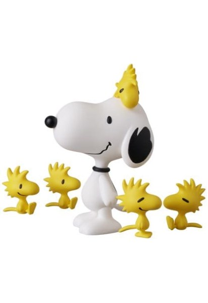 mini Figur Medicom UDF Serie 19 Glück ist wenn man alle seine Freunde hat 8 cm - Peanuts