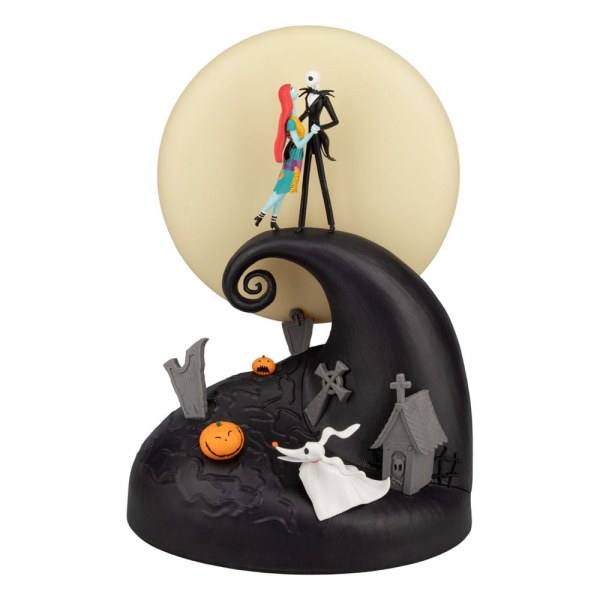 Nightmare Before Christmas Mr. Jack Diorama Lampe Jack & Sally