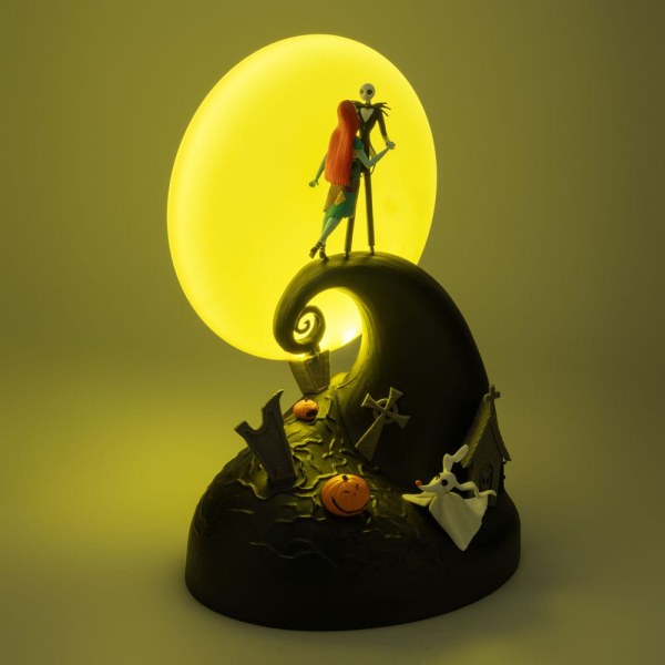 Nightmare Before Christmas Mr. Jack Diorama Lampe Jack & Sally