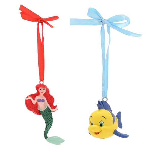 Ariel & Flounder Set mit 2 Dekorationen - Disney Arielle, die Meerjungfrau
