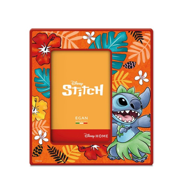 Stitch Keramik Fotorahmen 20x18cm Orange - Disney Egan