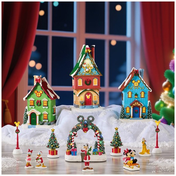 Disney Weihnachtsdorf 13-teilig – Costco-Exklusiv
