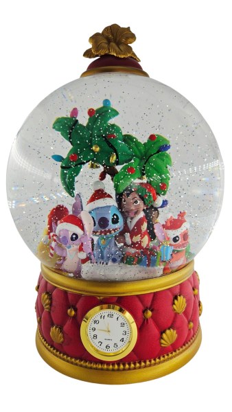 Disney Stitch Weihnachts-Schneekugel mit Glitzer und LED-Licht 31 cm – Costco Exklusiv