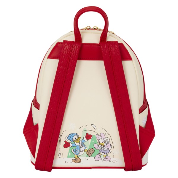 Mickey & Friends Mini-Rucksack zum Eislaufen mit Stirnbandhalter – Disney Loungefly