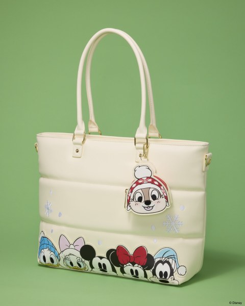 Mickey & Freunde Puff Quilt Tote Bag - Disney Loungefly Tasche