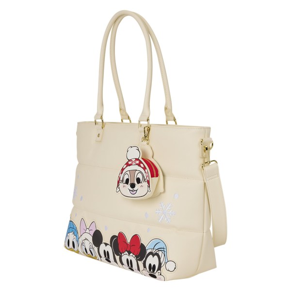 Mickey & Freunde Puff Quilt Tote Bag - Disney Loungefly Tasche