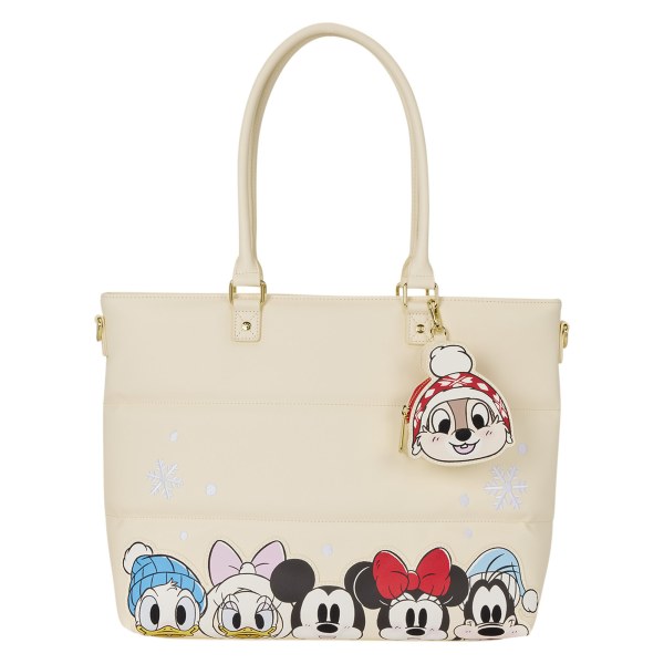 Mickey & Freunde Puff Quilt Tote Bag - Disney Loungefly Tasche