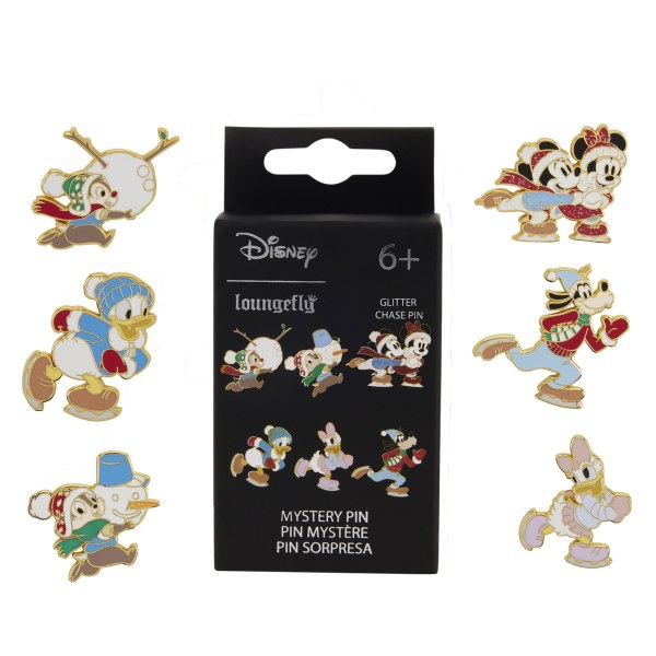 Mickey & Freunde Winteraktivitäten Mystery Box Pin - Disney Loungefly