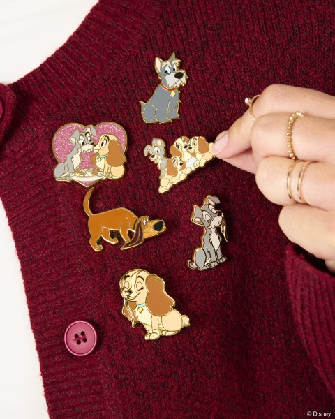 Lady und der Tramp Mystery Box Anstecker - Disney Loungefly