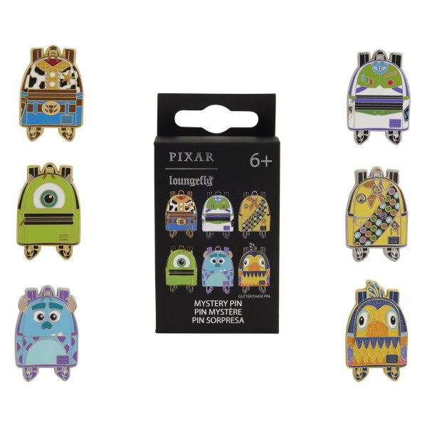 Mini-Rucksack-Überraschungspin mit Pixar-Figuren - Disney-Pixar Loungefly