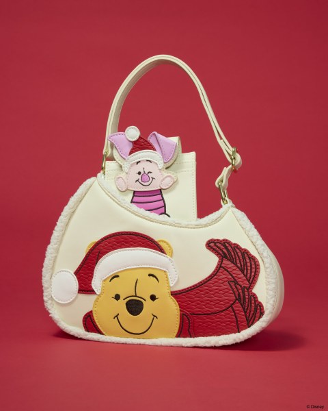 Winnie Puuh & Ferkel Weihnachts-Umhängetasche - Disney Loungefly